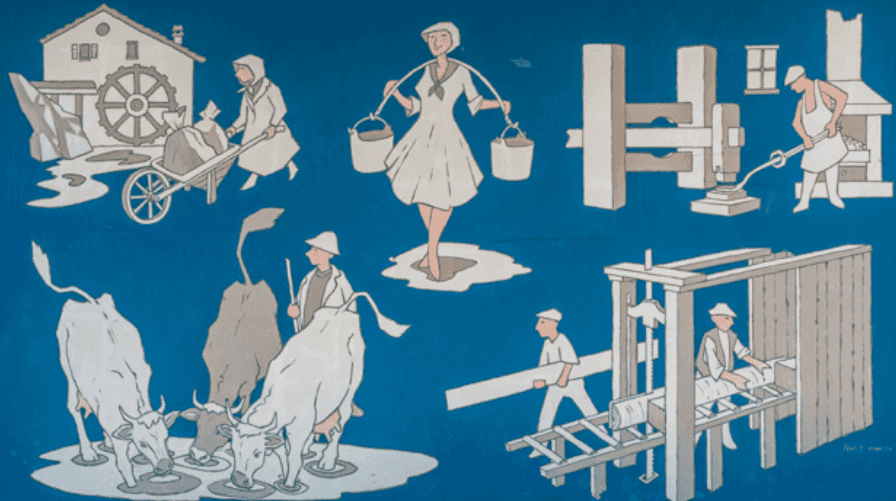 Murales di Walter Bernardi